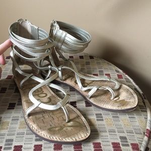 ✨Sam Edelman✨LIKE NEW Leather and Cork Sandals